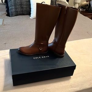 Cole Haan Camry Riding Boot - Earthen Leather